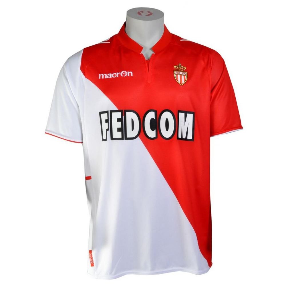 13-14 AS Monaco FC #22 Abidal Home Soccer Jersey Shirt - Click Image to Close